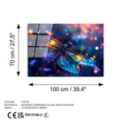 Uv-1194 Baskılı Cam Dikdörtgen Duvar Tablosu 