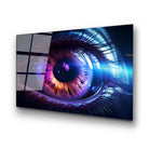 Uv-1196 Baskılı Cam Dikdörtgen Duvar Tablosu 