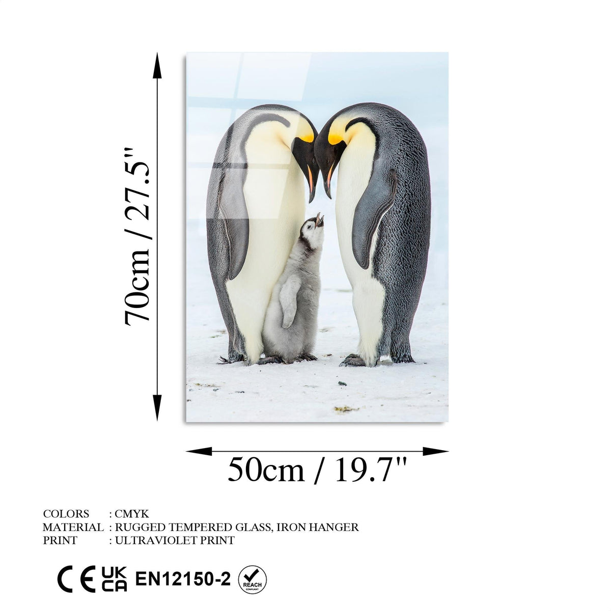 Uv-426 Baskılı Cam Dikdörtgen Duvar Tablosu 
