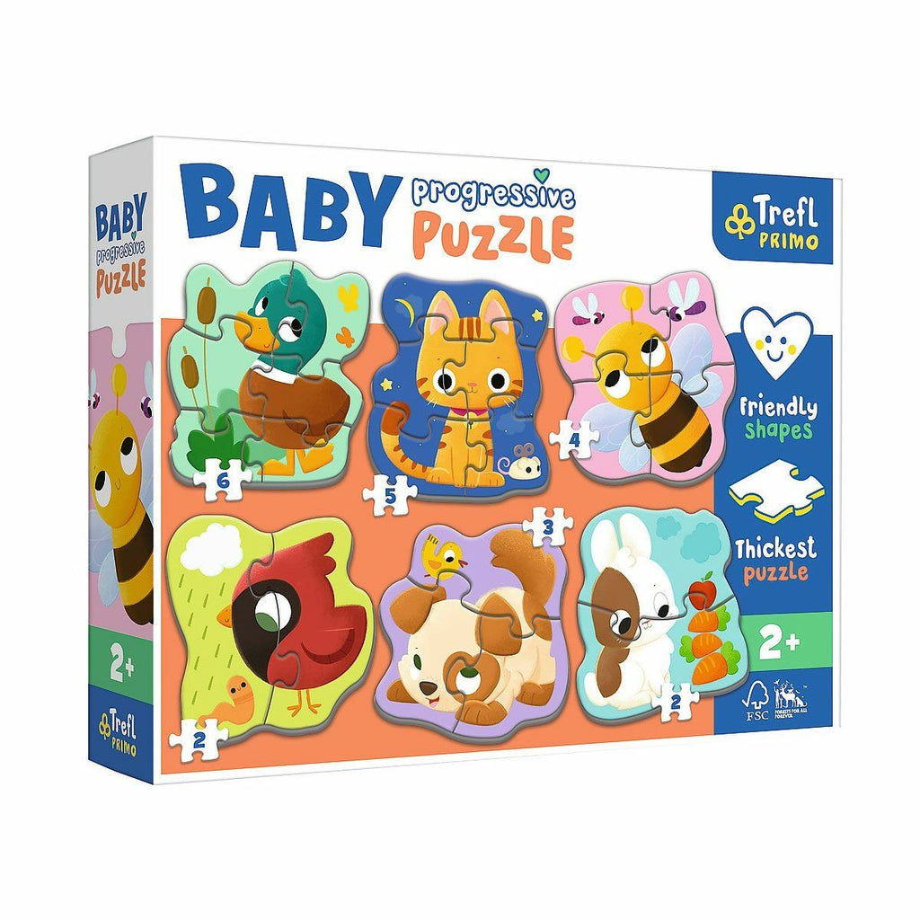 Trefl Puzzle Baby Puzzle Hayvanlar Puzzle | Milagron 