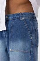 Cep Detaylı Baggy Fit Jean