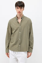 Basic Oversize Pamuk Keten Gömlek