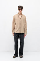 Basic Oversize Pamuk Keten Gömlek
