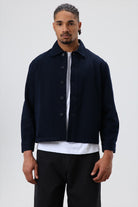 Boxy Fit Gabardin Ceket