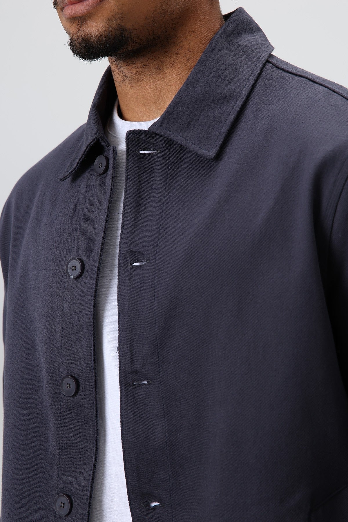 Boxy Fit Gabardin Ceket