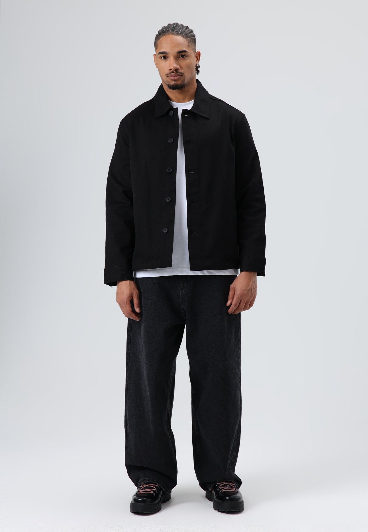 Boxy Fit Gabardin Ceket