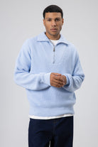 Yarım Fermuarlı Triko Kazak