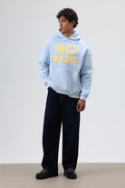 Oversize Baskılı Kapüşonlu Sweatshirt