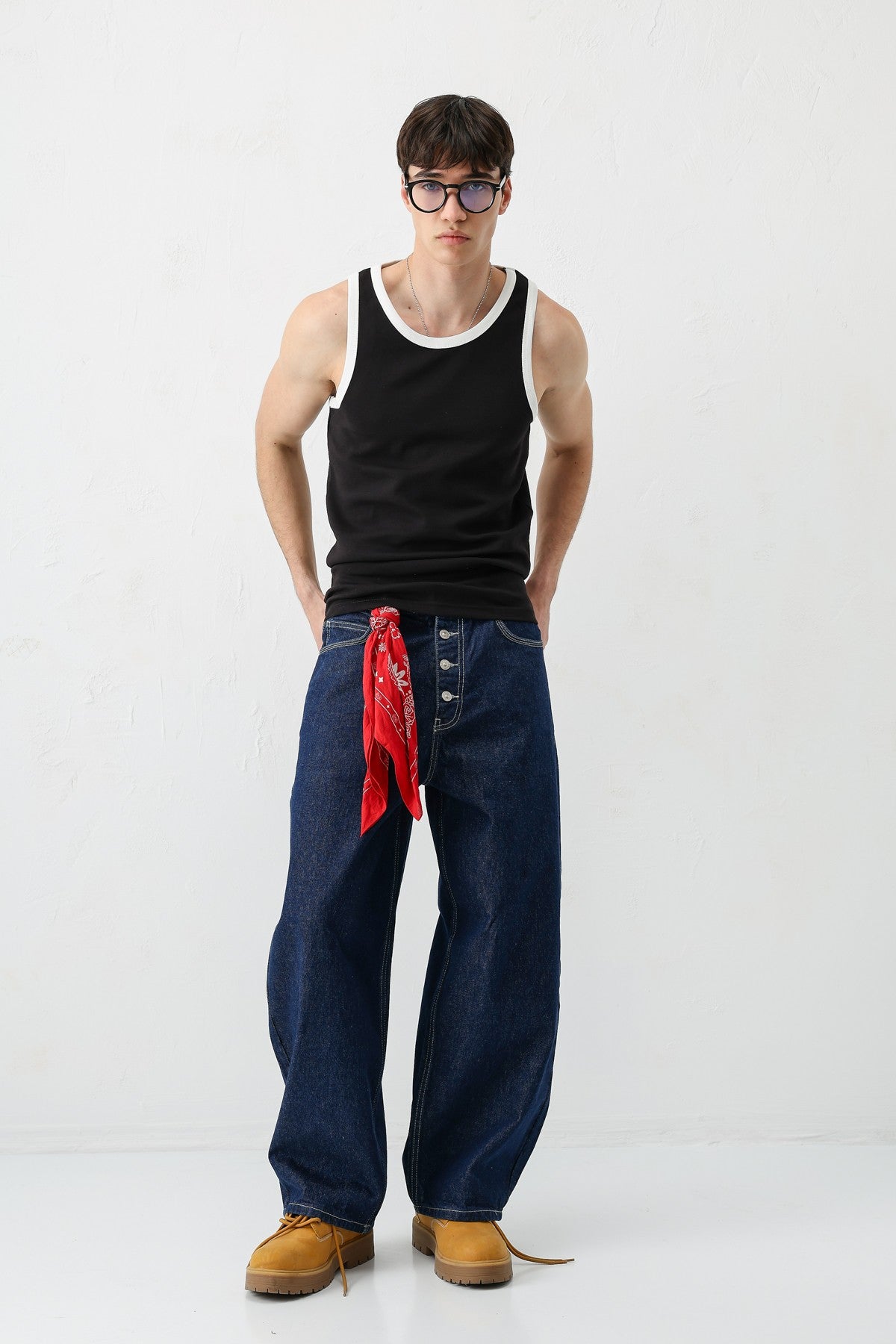 Oversize Askılı Tişört
