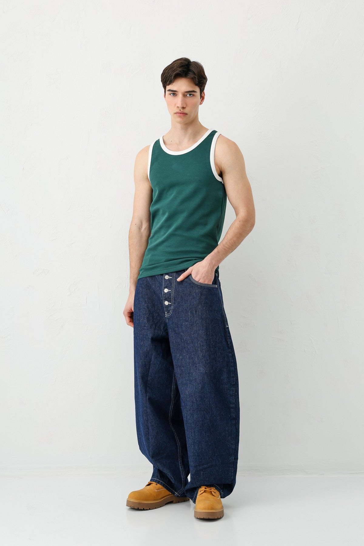 Oversize Askılı Tişört