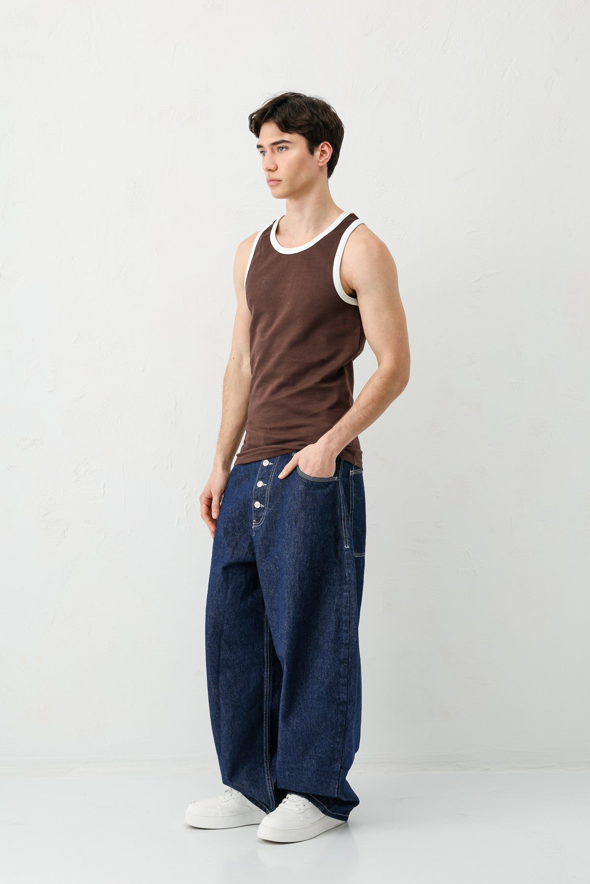 Oversize Askılı Tişört