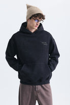 Oversize Sırt Baskılı Sweatshirt