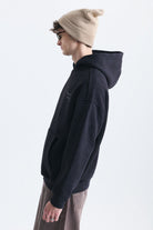 Oversize Sırt Baskılı Sweatshirt