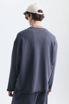 Dikiş Detaylı Oversize Sweatshirt