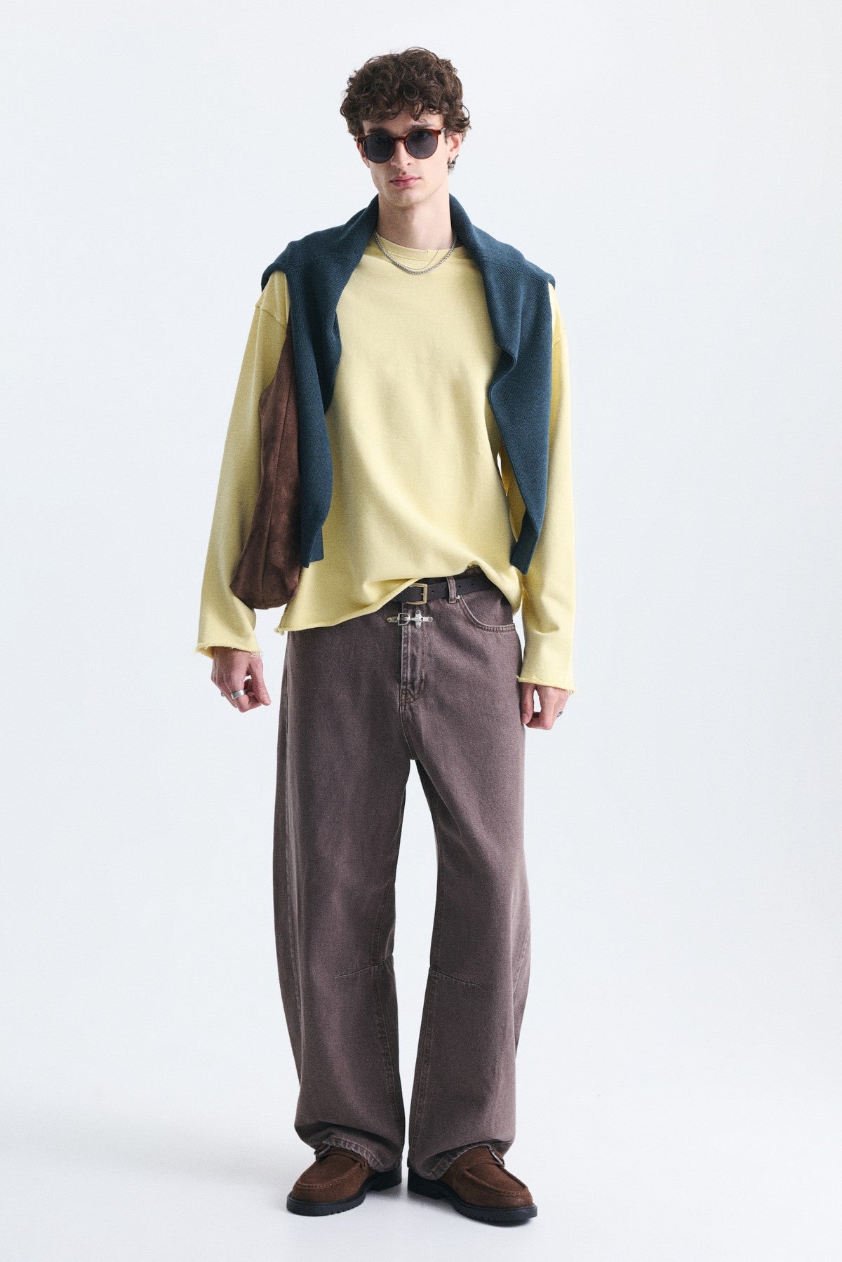 Dikiş Detaylı Oversize Sweatshirt