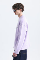 Oversize Yazı Baskılı Sweatshirt