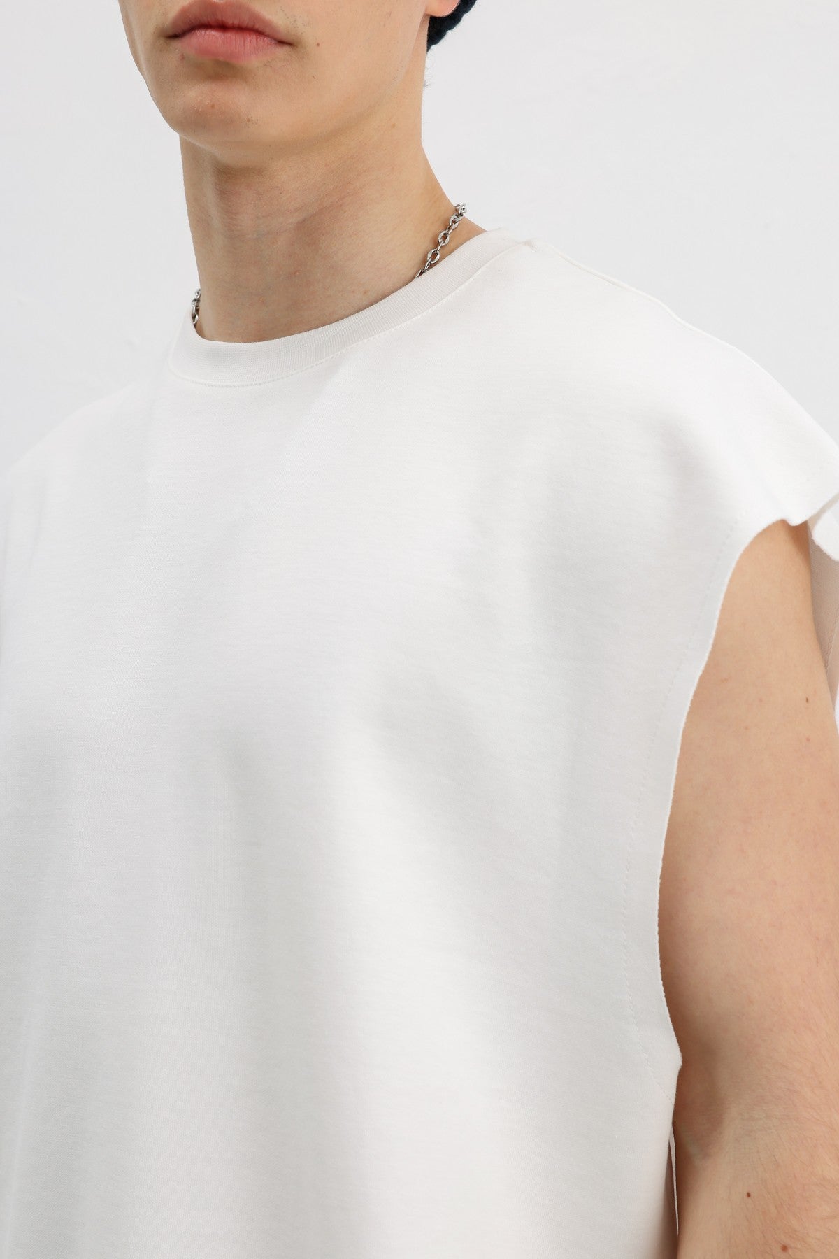 Oversize Kolsuz Basic Tişört