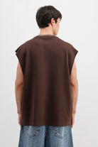 Oversize Kolsuz Basic Tişört