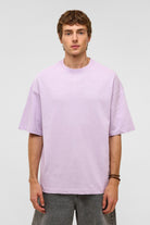 Basic Oversize Bisiklet Yaka Tişört