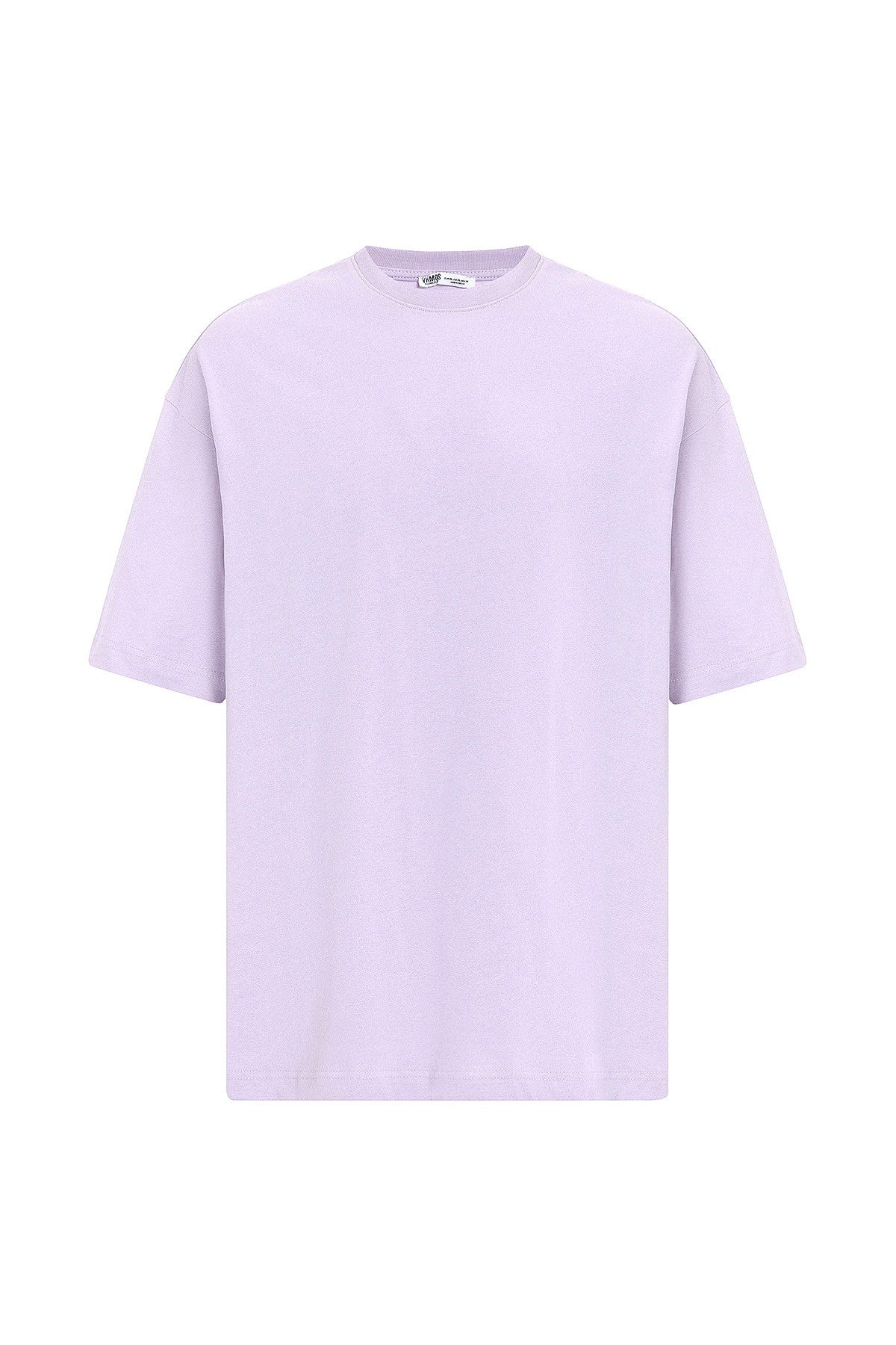 Basic Oversize Bisiklet Yaka Tişört