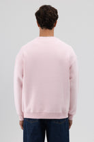Basic Bisiklet Yaka Oversize Sweatshirt