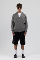 Oversize Düğmeli Sweatshirt