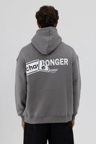 Oversize Arka Baskılı Sweatshirt