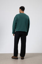 Boxy Fit Basic Sweatshirt