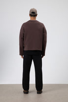 Boxy Fit Basic Sweatshirt