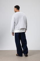 Boxy Fit Basic Sweatshirt