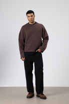 Boxy Fit Basic Sweatshirt