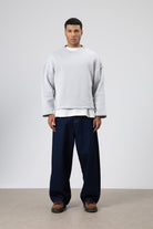 Boxy Fit Basic Sweatshirt