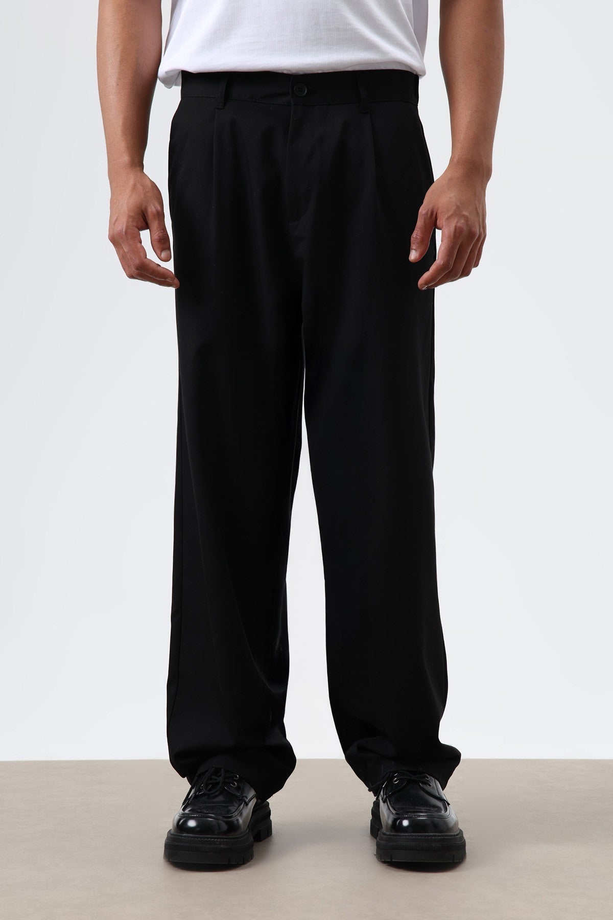 Baggy Fit Kumaş Pantolon