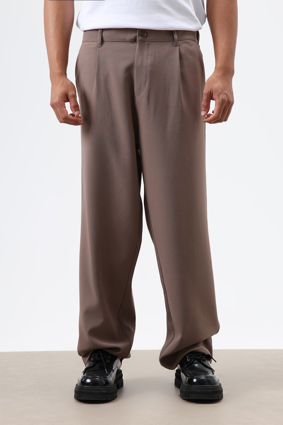 Baggy Fit Kumaş Pantolon