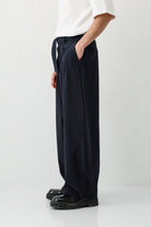 Barrel Fit Tailored Fit Kemerli Pantolon