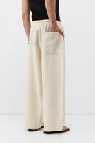 Super Baggy Fit Keten Pantolon