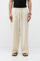 Super Baggy Fit Keten Pantolon