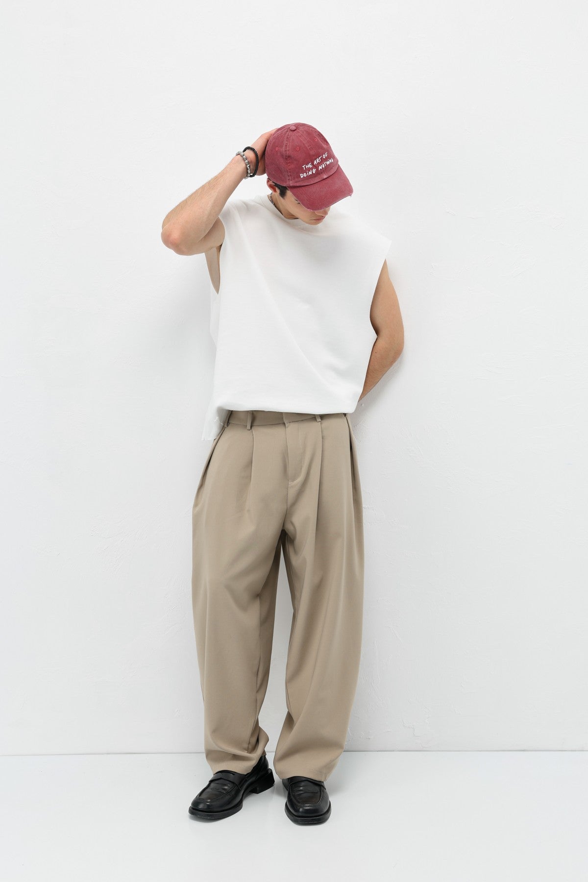 Barrel Fit Tailored Pantolon