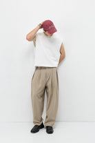 Barrel Fit Tailored Pantolon