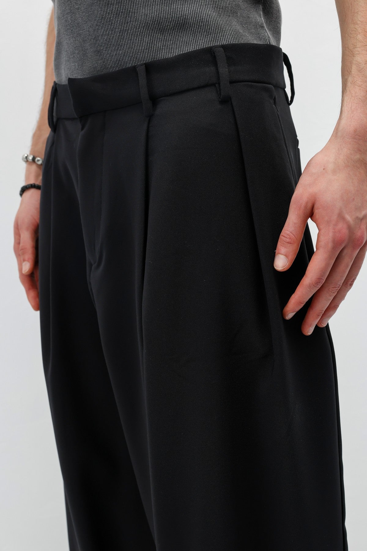 Barrel Fit Tailored Pantolon