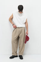 Barrel Fit Tailored Pantolon