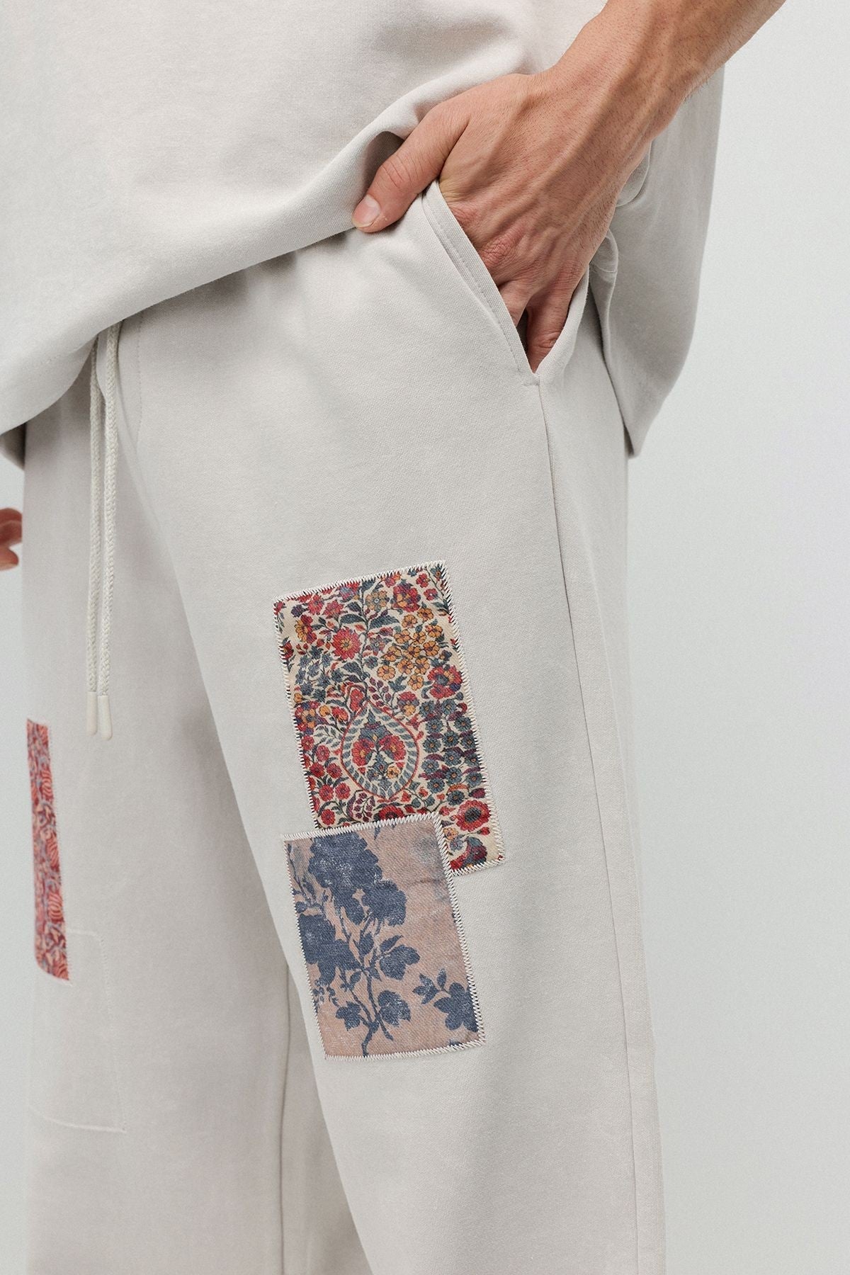 Oversize Baskılı Eşofman Takım