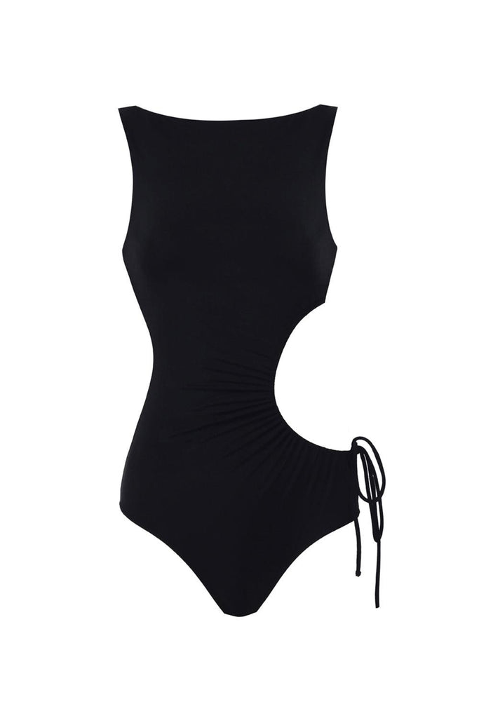 Anais & Margaux | Vivienne Black Cutout Swimsuit | Milagron