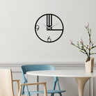 Watch-054 Dekoratif Metal Duvar Saati 