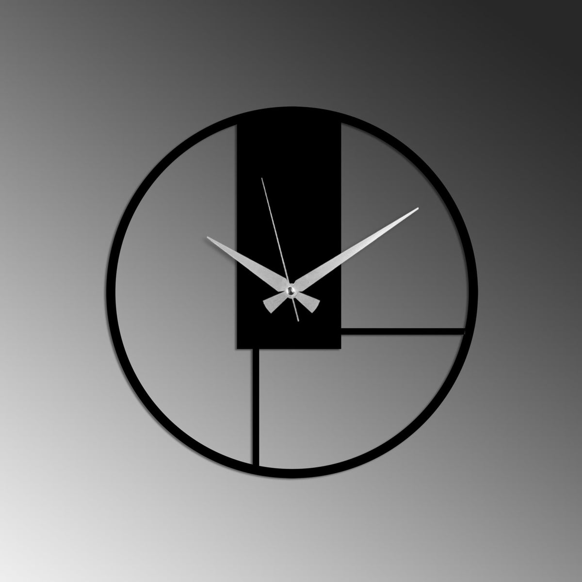 Watch-055 Dekoratif Metal Duvar Saati 