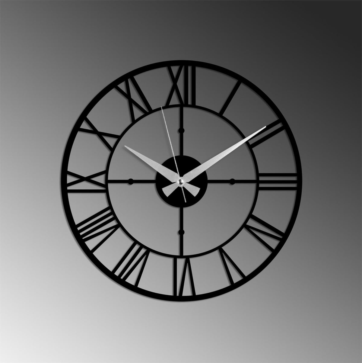 Watch-069 Dekoratif Metal Duvar Saati 