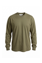 Erkek 147 Design Dep. Long Sleeve T-Shirt - Haki