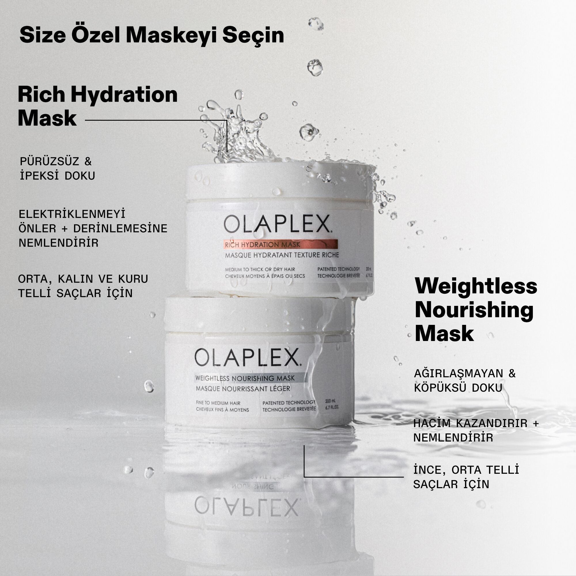 Weightless Nourishing Mask İNce Telli Saçlar İÇin Besleyici Maske