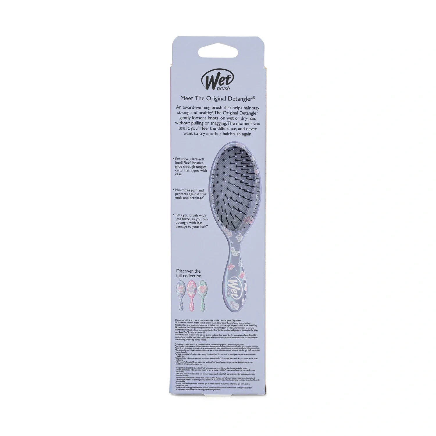 Wet Brush Hello Kitty Dolaşık Açıcı Saç Fırçası Mavi