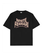 White Ferrari Oversize Tişört